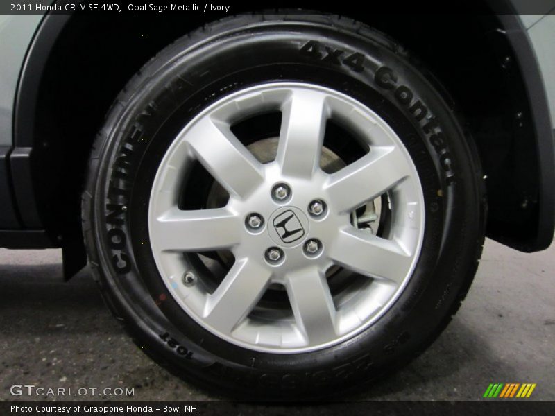 Opal Sage Metallic / Ivory 2011 Honda CR-V SE 4WD
