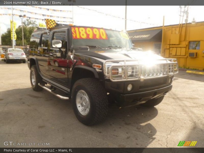 Black / Ebony 2004 Hummer H2 SUV