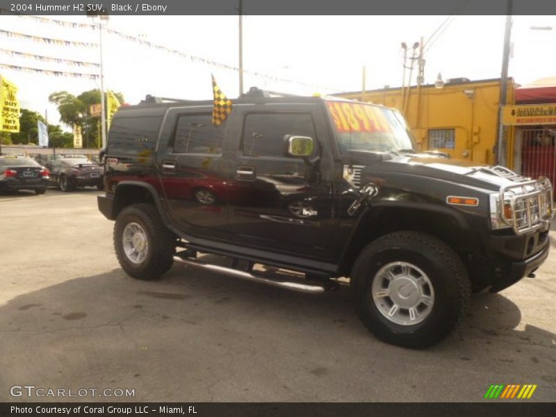Black / Ebony 2004 Hummer H2 SUV
