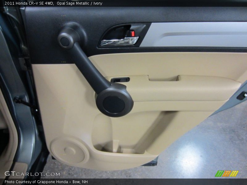 Opal Sage Metallic / Ivory 2011 Honda CR-V SE 4WD