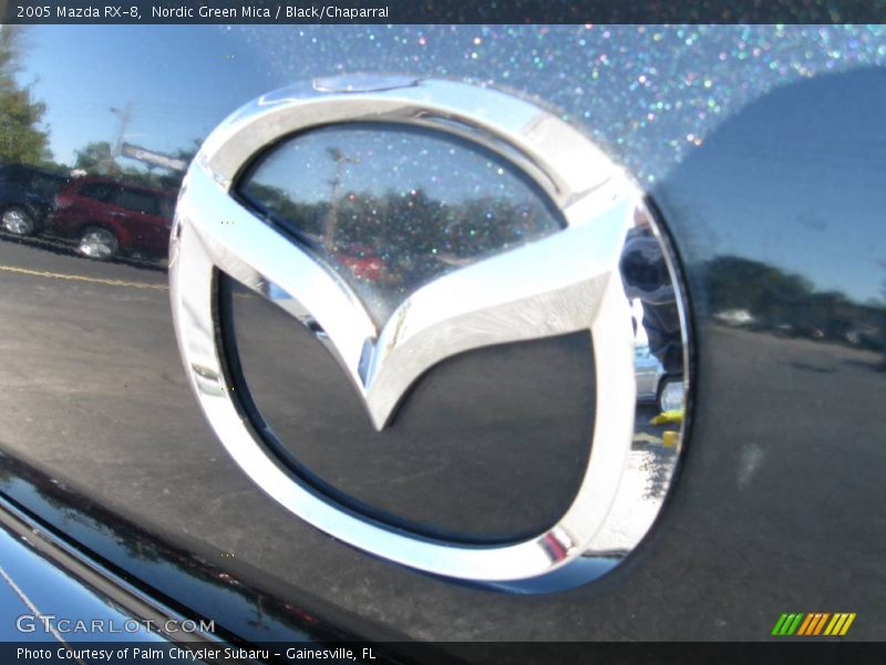 Nordic Green Mica / Black/Chaparral 2005 Mazda RX-8