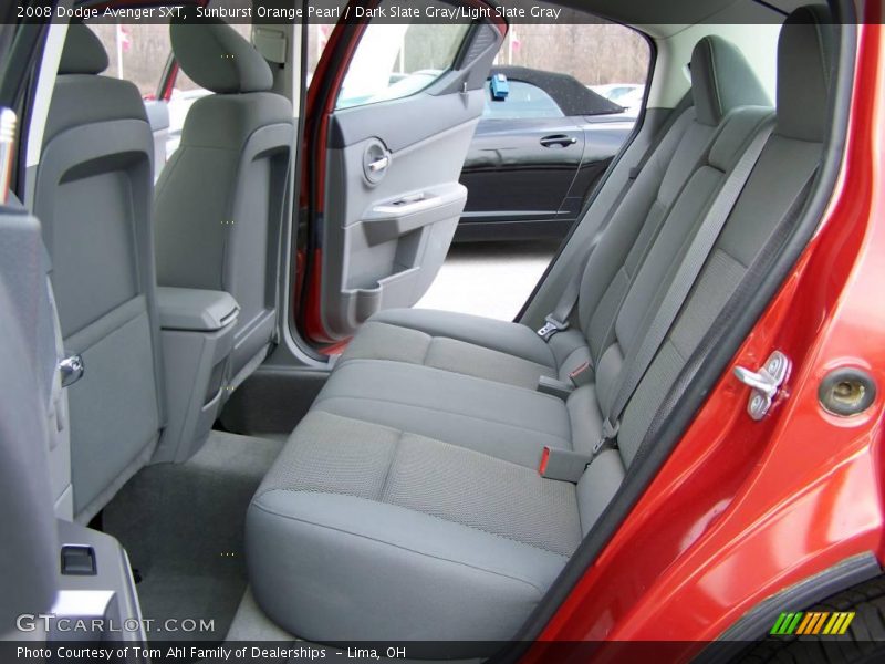 Sunburst Orange Pearl / Dark Slate Gray/Light Slate Gray 2008 Dodge Avenger SXT