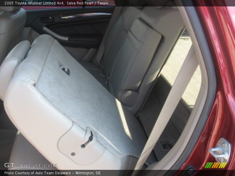 Salsa Red Pearl / Taupe 2005 Toyota 4Runner Limited 4x4