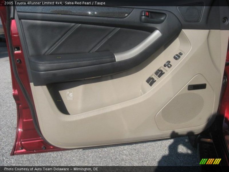 Salsa Red Pearl / Taupe 2005 Toyota 4Runner Limited 4x4