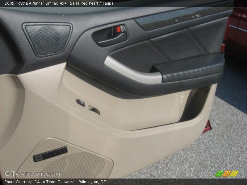 Salsa Red Pearl / Taupe 2005 Toyota 4Runner Limited 4x4