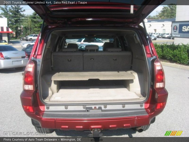 Salsa Red Pearl / Taupe 2005 Toyota 4Runner Limited 4x4