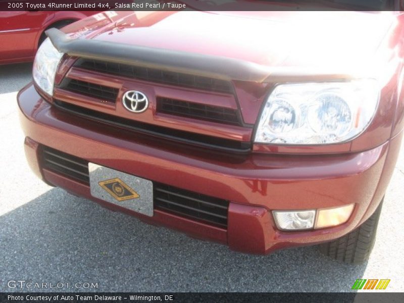 Salsa Red Pearl / Taupe 2005 Toyota 4Runner Limited 4x4