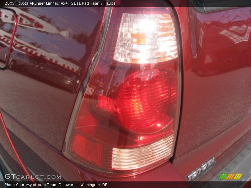 Salsa Red Pearl / Taupe 2005 Toyota 4Runner Limited 4x4