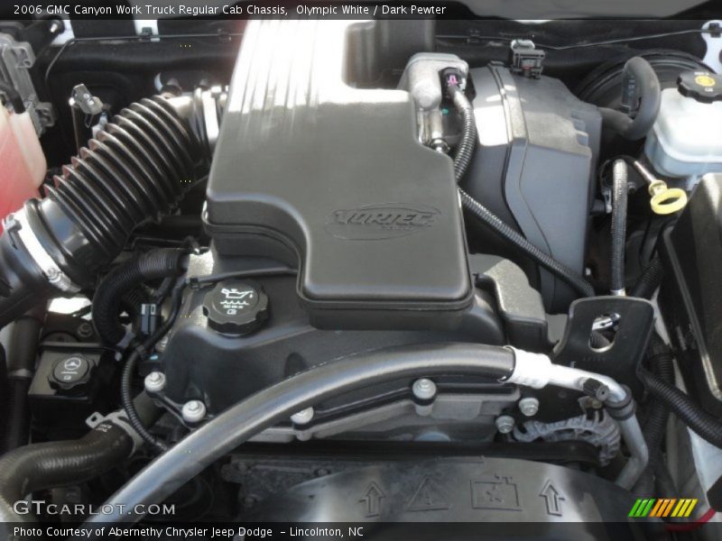  2006 Canyon Work Truck Regular Cab Chassis Engine - 2.8 Liter DOHC 16-Valve VVT Vortec 4 Cylinder