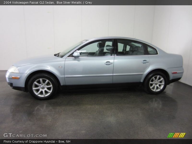 Blue Silver Metallic / Grey 2004 Volkswagen Passat GLS Sedan