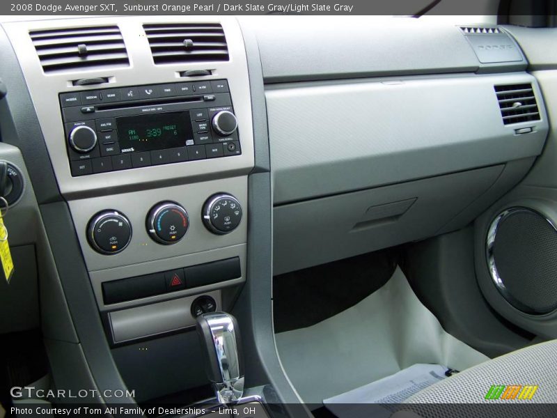 Sunburst Orange Pearl / Dark Slate Gray/Light Slate Gray 2008 Dodge Avenger SXT