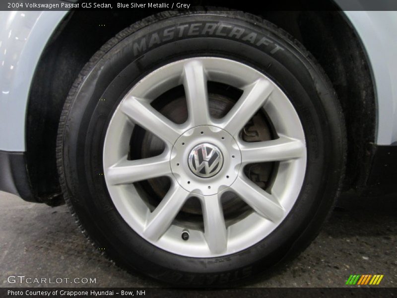 Blue Silver Metallic / Grey 2004 Volkswagen Passat GLS Sedan