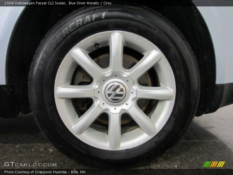 Blue Silver Metallic / Grey 2004 Volkswagen Passat GLS Sedan