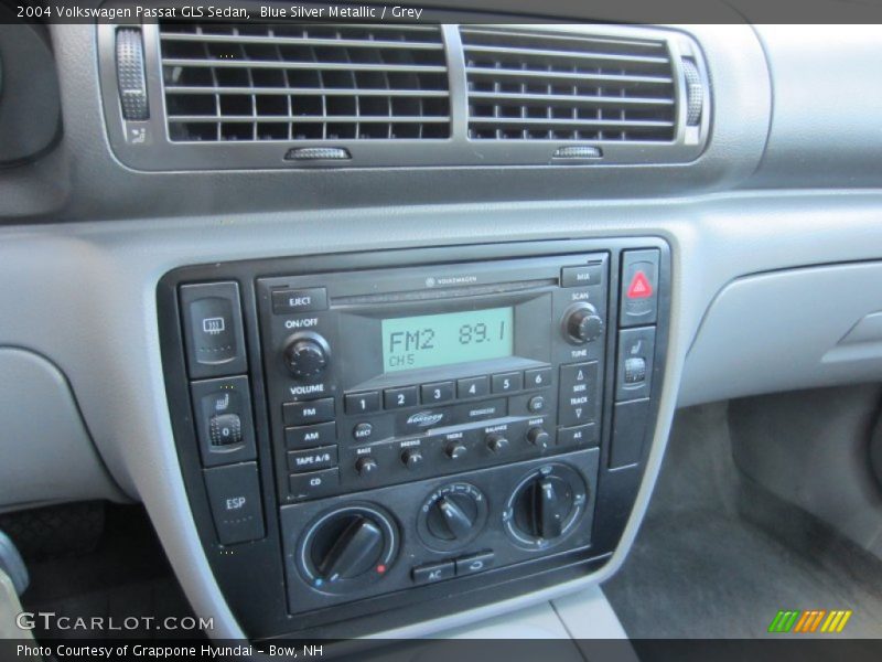 Blue Silver Metallic / Grey 2004 Volkswagen Passat GLS Sedan