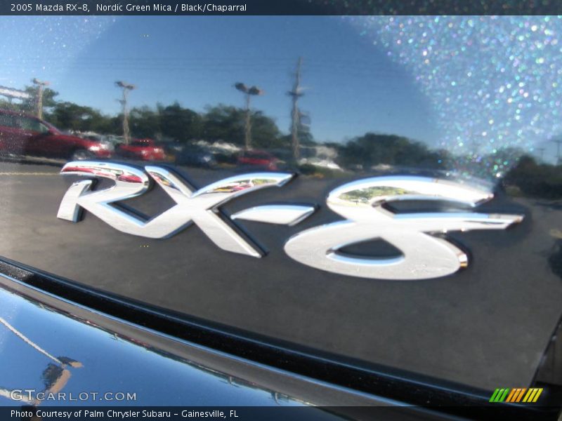 Nordic Green Mica / Black/Chaparral 2005 Mazda RX-8