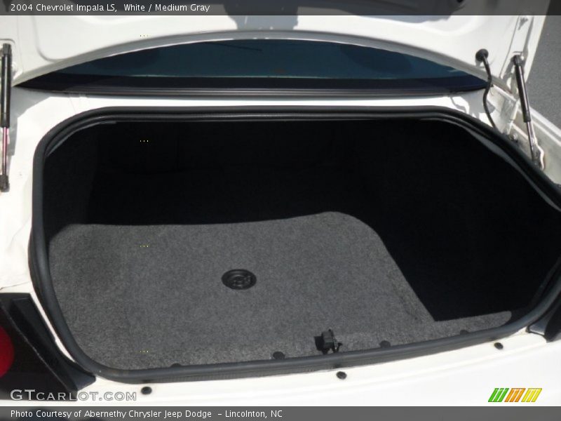 White / Medium Gray 2004 Chevrolet Impala LS