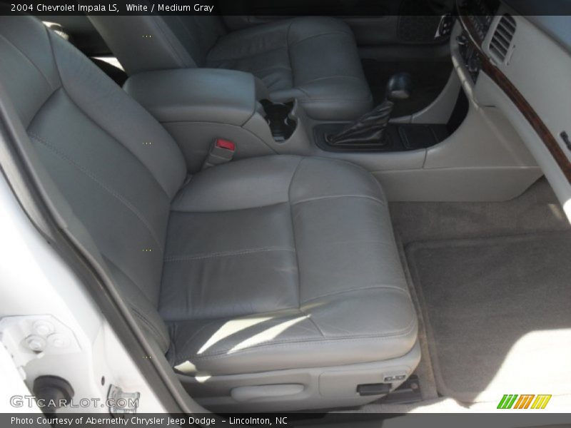White / Medium Gray 2004 Chevrolet Impala LS