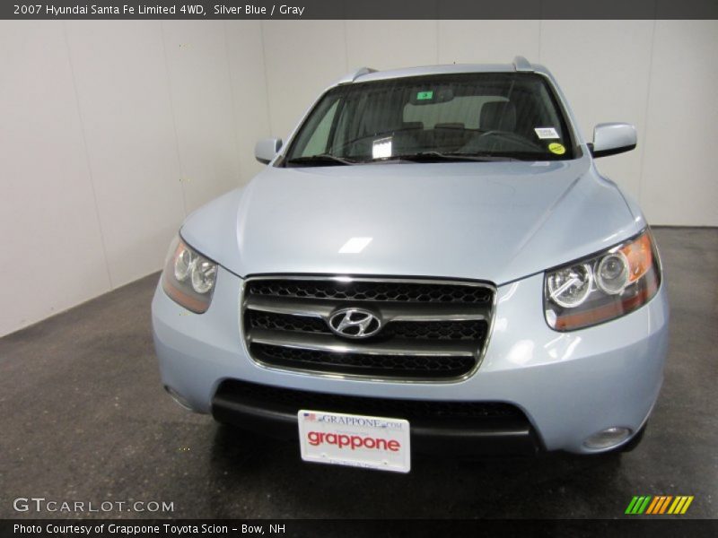 Silver Blue / Gray 2007 Hyundai Santa Fe Limited 4WD