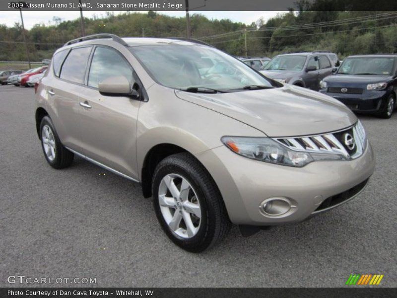 Saharan Stone Metallic / Beige 2009 Nissan Murano SL AWD