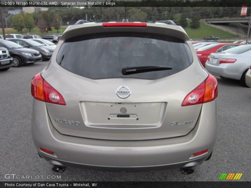 Saharan Stone Metallic / Beige 2009 Nissan Murano SL AWD