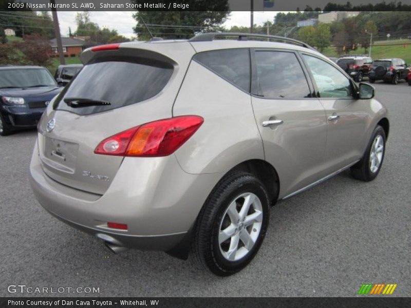 Saharan Stone Metallic / Beige 2009 Nissan Murano SL AWD