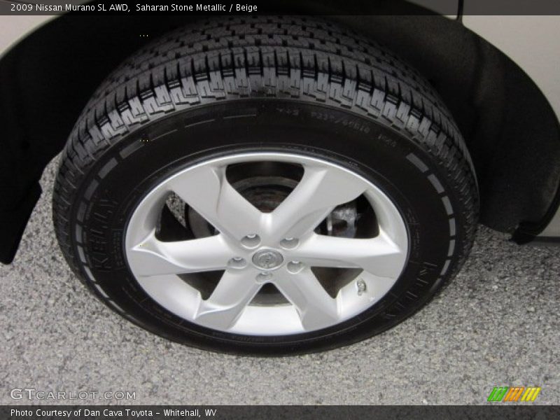 Saharan Stone Metallic / Beige 2009 Nissan Murano SL AWD