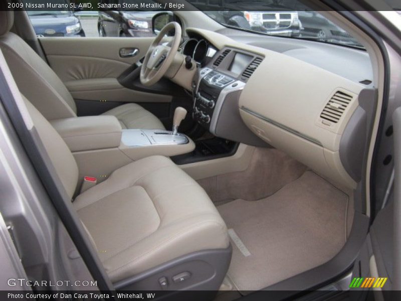 Saharan Stone Metallic / Beige 2009 Nissan Murano SL AWD