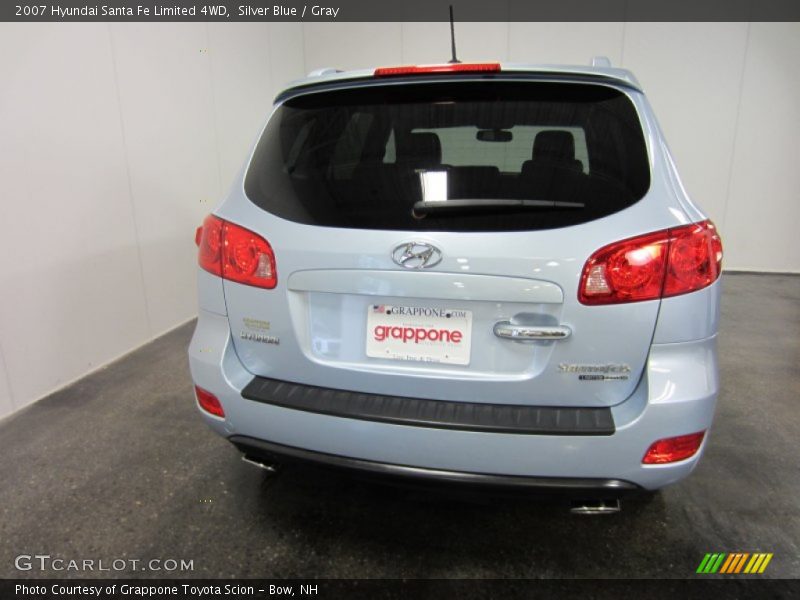 Silver Blue / Gray 2007 Hyundai Santa Fe Limited 4WD