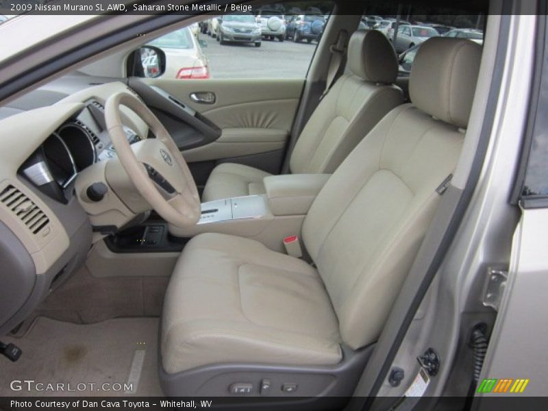 Saharan Stone Metallic / Beige 2009 Nissan Murano SL AWD