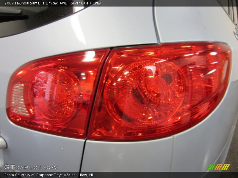 Silver Blue / Gray 2007 Hyundai Santa Fe Limited 4WD