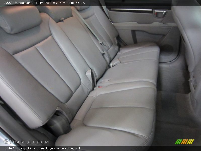 Silver Blue / Gray 2007 Hyundai Santa Fe Limited 4WD