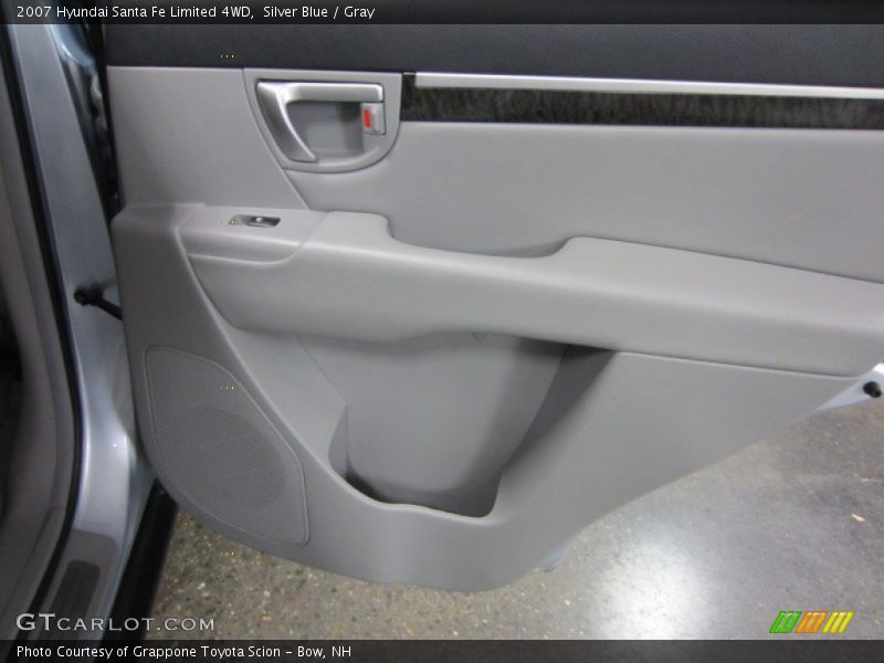 Silver Blue / Gray 2007 Hyundai Santa Fe Limited 4WD