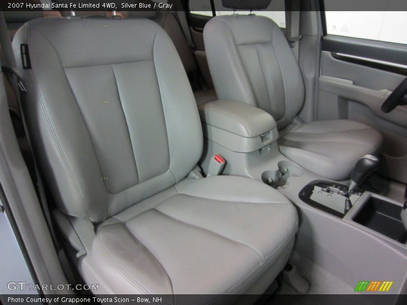Silver Blue / Gray 2007 Hyundai Santa Fe Limited 4WD