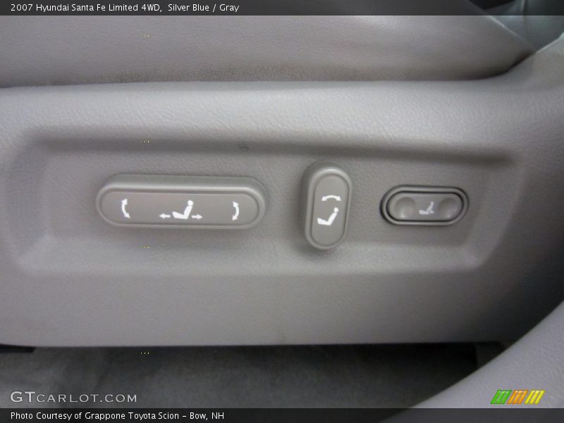 Silver Blue / Gray 2007 Hyundai Santa Fe Limited 4WD
