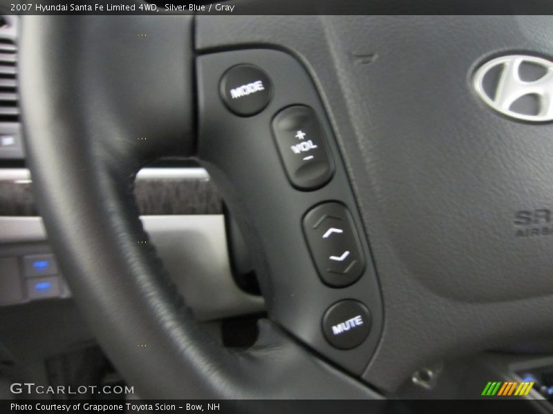 Silver Blue / Gray 2007 Hyundai Santa Fe Limited 4WD