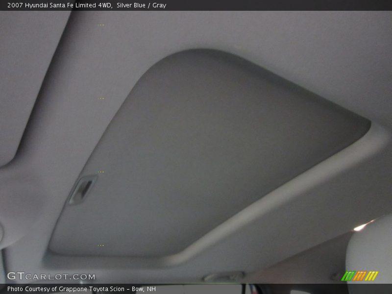 Silver Blue / Gray 2007 Hyundai Santa Fe Limited 4WD