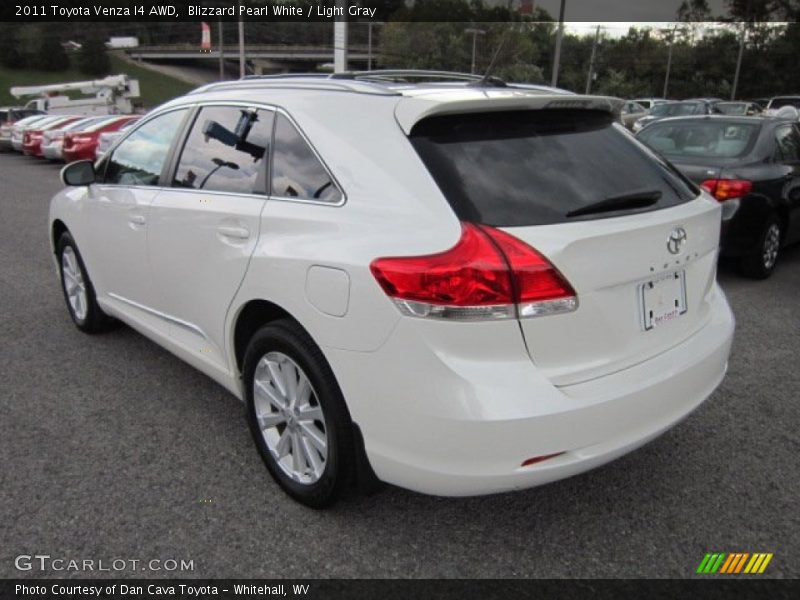 Blizzard Pearl White / Light Gray 2011 Toyota Venza I4 AWD
