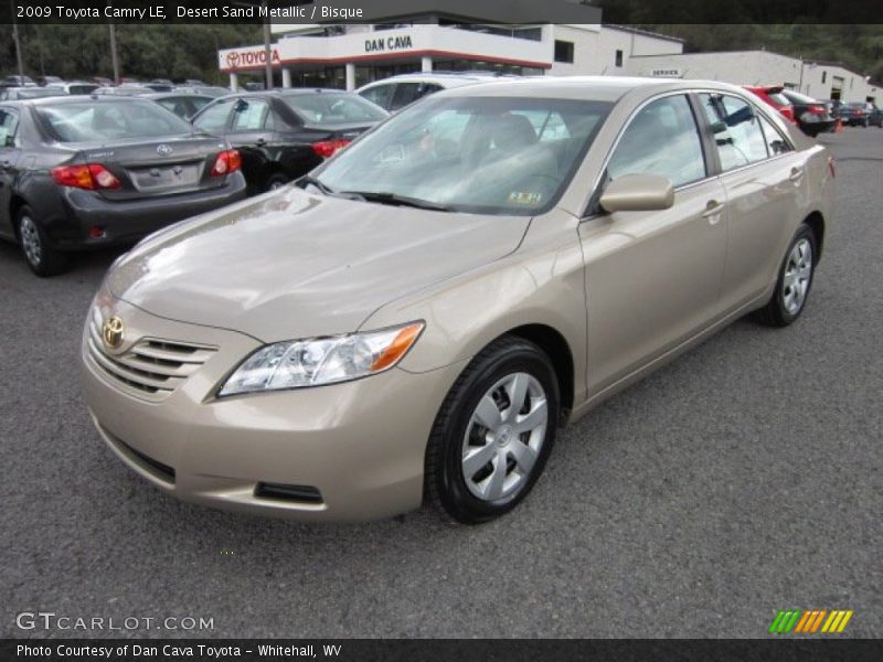 Desert Sand Metallic / Bisque 2009 Toyota Camry LE