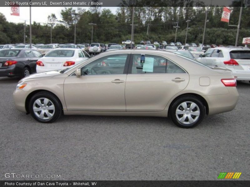 Desert Sand Metallic / Bisque 2009 Toyota Camry LE