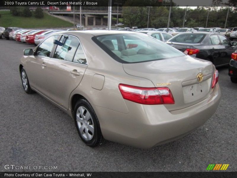 Desert Sand Metallic / Bisque 2009 Toyota Camry LE