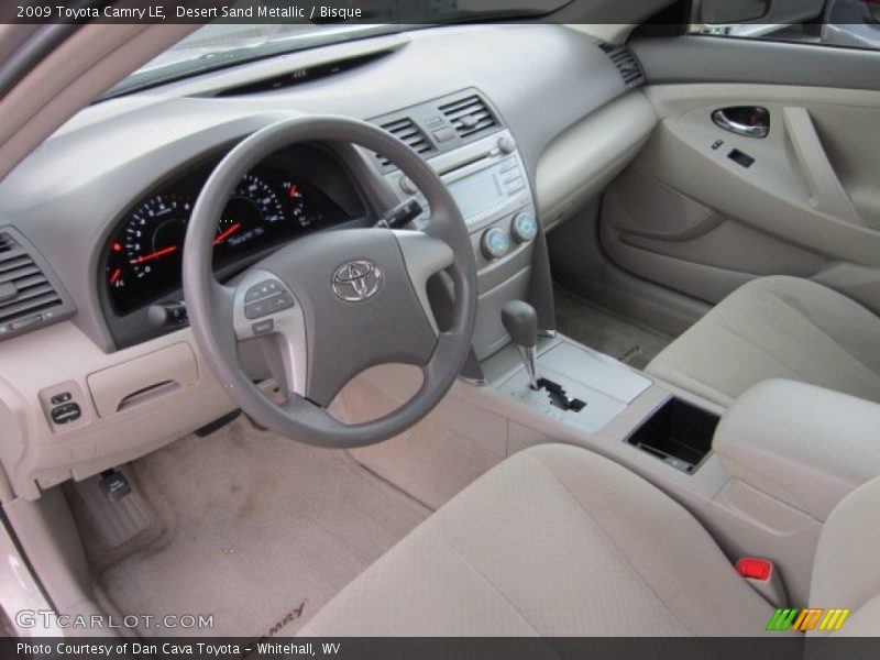 Desert Sand Metallic / Bisque 2009 Toyota Camry LE