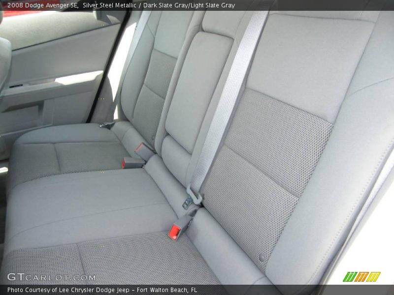 Silver Steel Metallic / Dark Slate Gray/Light Slate Gray 2008 Dodge Avenger SE