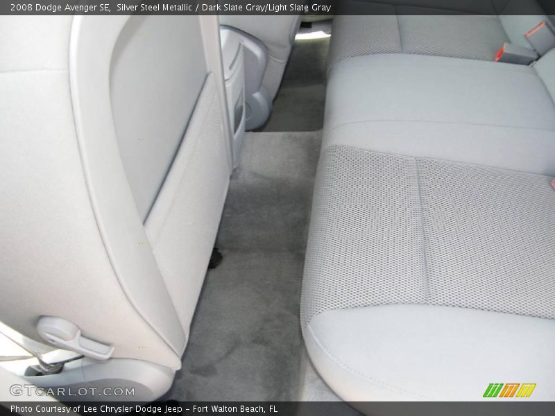 Silver Steel Metallic / Dark Slate Gray/Light Slate Gray 2008 Dodge Avenger SE