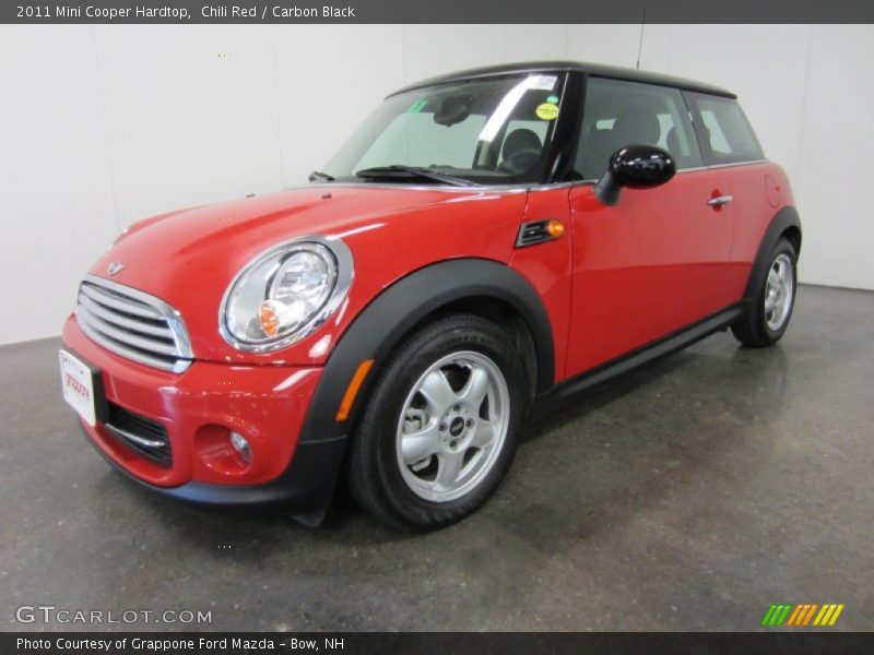 Chili Red / Carbon Black 2011 Mini Cooper Hardtop