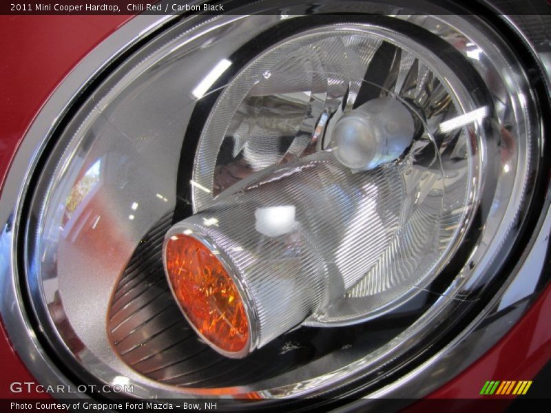 Chili Red / Carbon Black 2011 Mini Cooper Hardtop