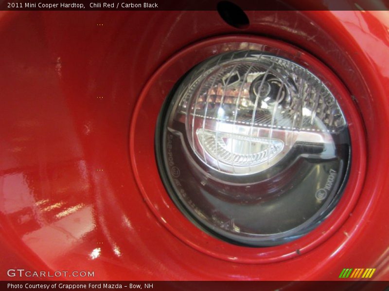Chili Red / Carbon Black 2011 Mini Cooper Hardtop