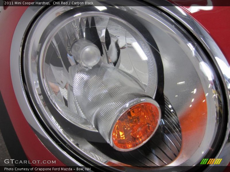 Chili Red / Carbon Black 2011 Mini Cooper Hardtop
