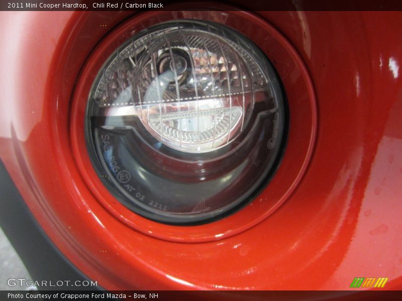 Chili Red / Carbon Black 2011 Mini Cooper Hardtop