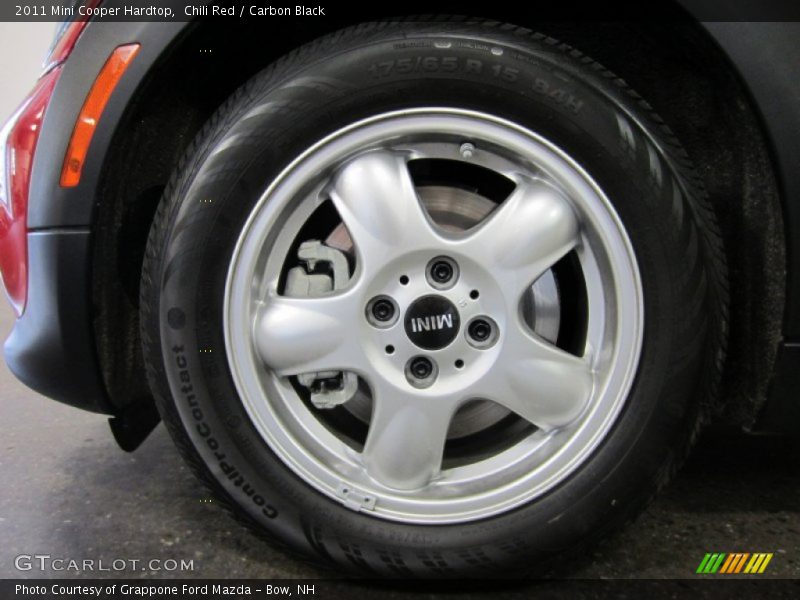 Chili Red / Carbon Black 2011 Mini Cooper Hardtop