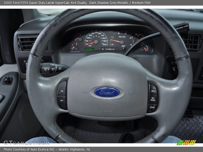  2003 F350 Super Duty Lariat SuperCab 4x4 Dually Steering Wheel